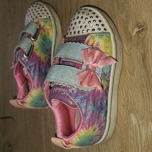 Twinkle toes sneakers, little girls size 9